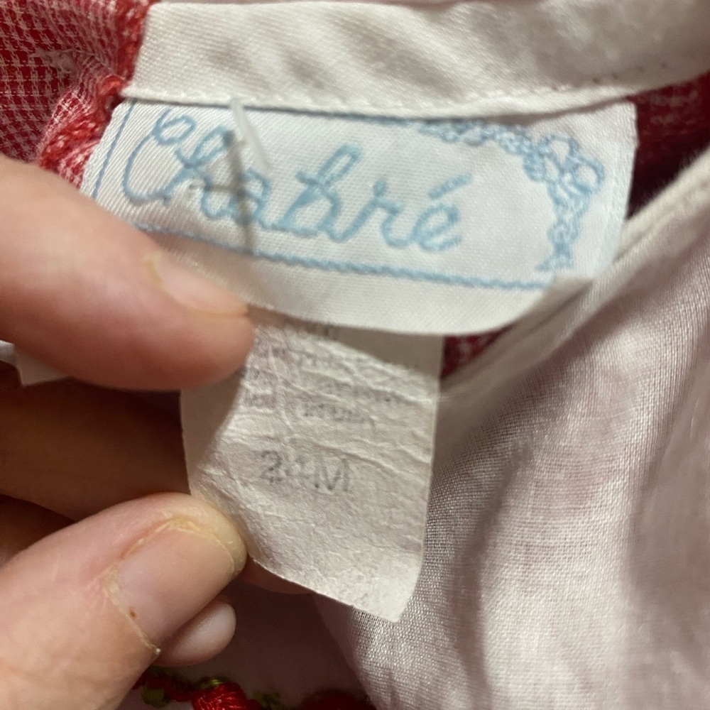 Chabre Gingham Bishop Dress - Picture 8 of 8